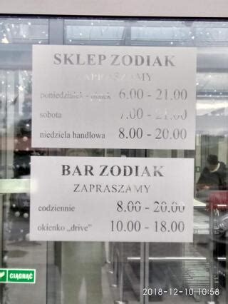 zodiak białystok menu|Bar Zodiak, Białystok